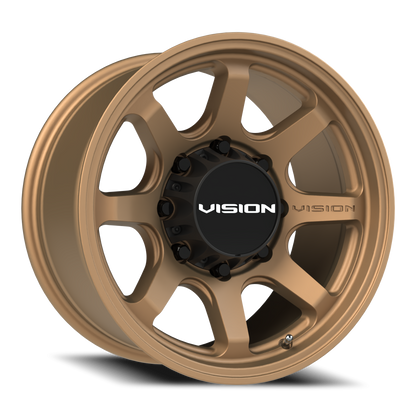 17x8.5 Vision 351 Flow Bronze Wheel 8x6.5 (18mm)