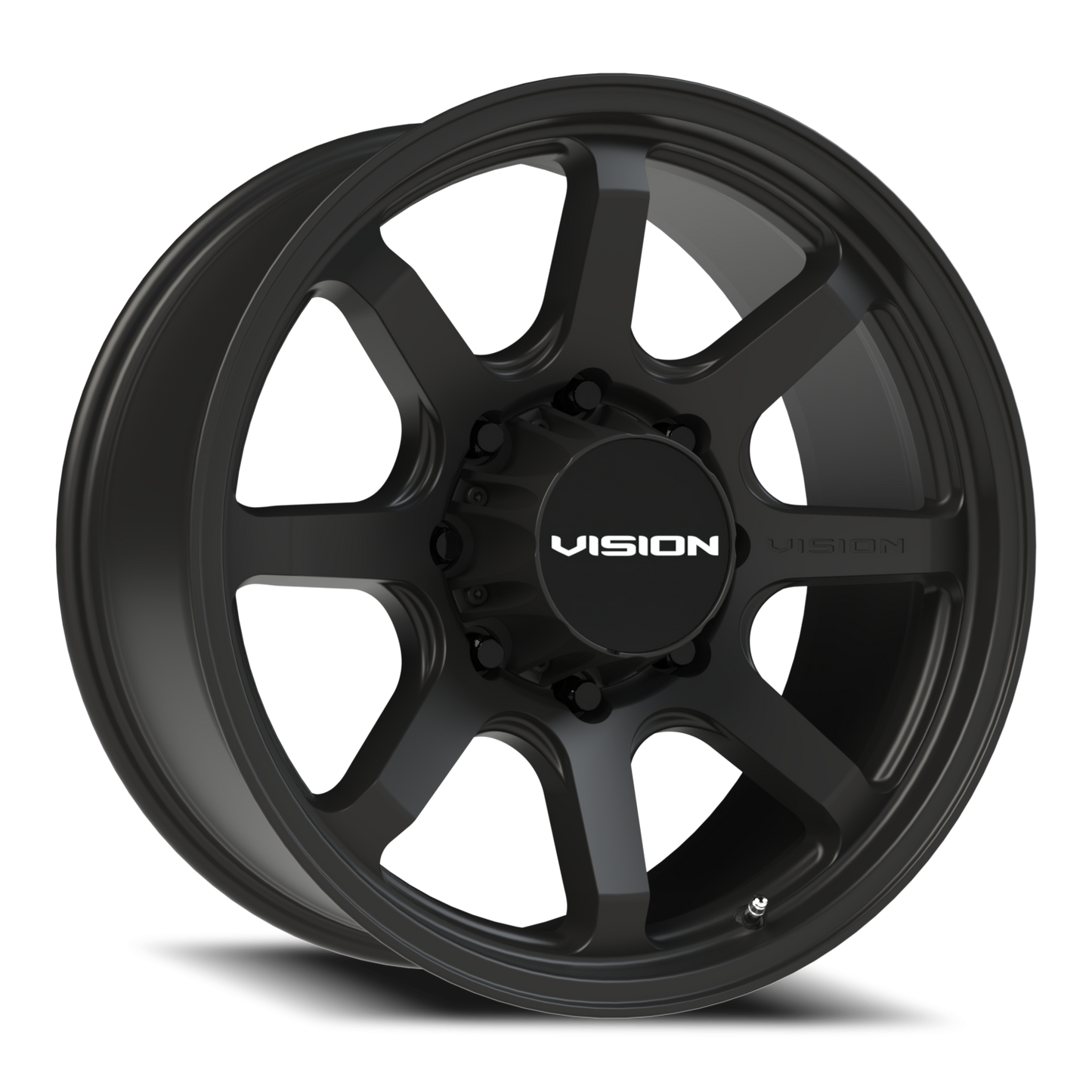 20x9 Vision 351 Flow Satin Black Wheel 8x6.5 (12mm)