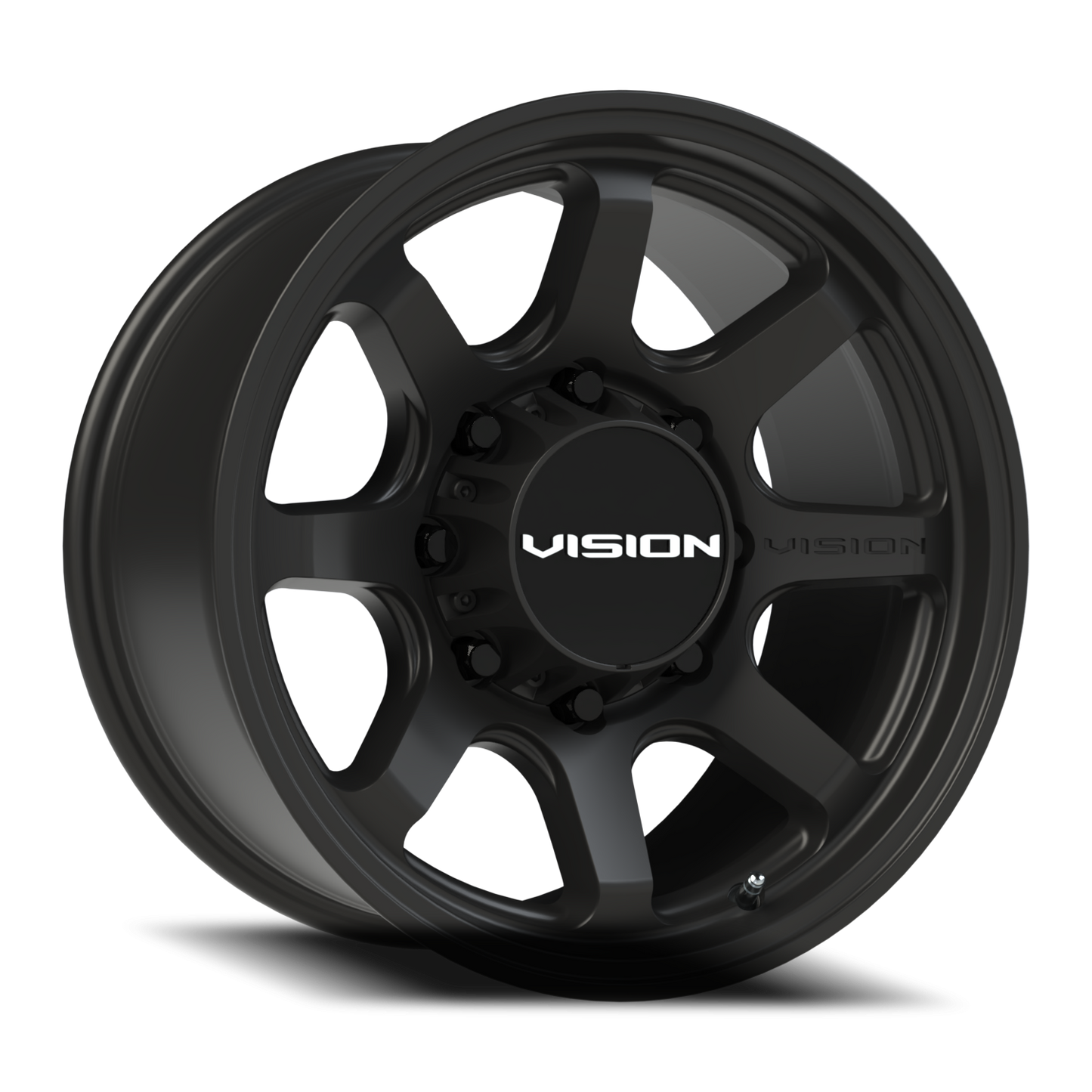 17x8.5 Vision 351 Flow Satin Black Wheel 8x6.5 (18mm)