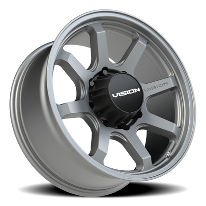 20x9 Vision 351 Flow Satin Grey Wheel 8x170 (12mm)