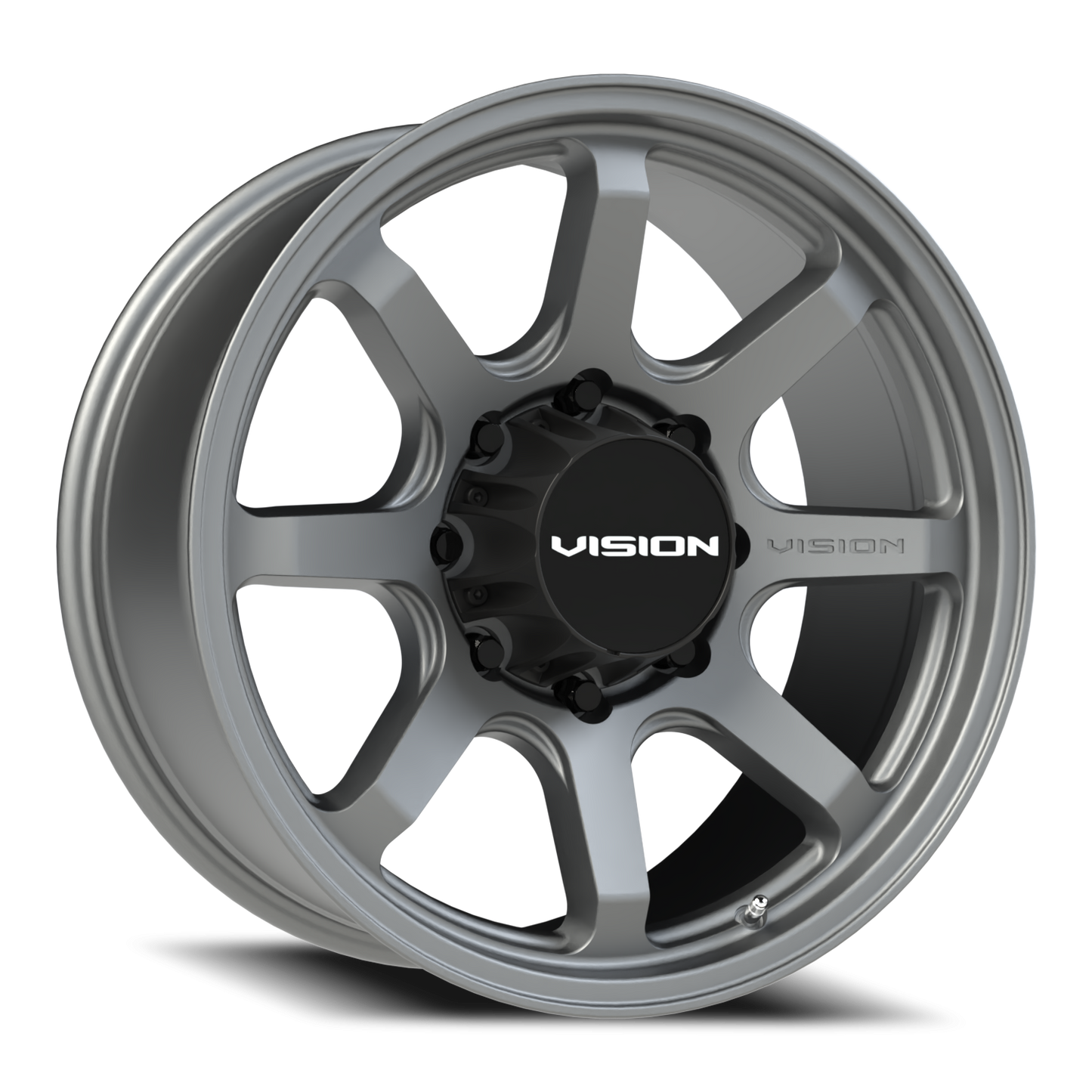 20x9 Vision 351 Flow Satin Grey Wheel 8x180 (12mm)
