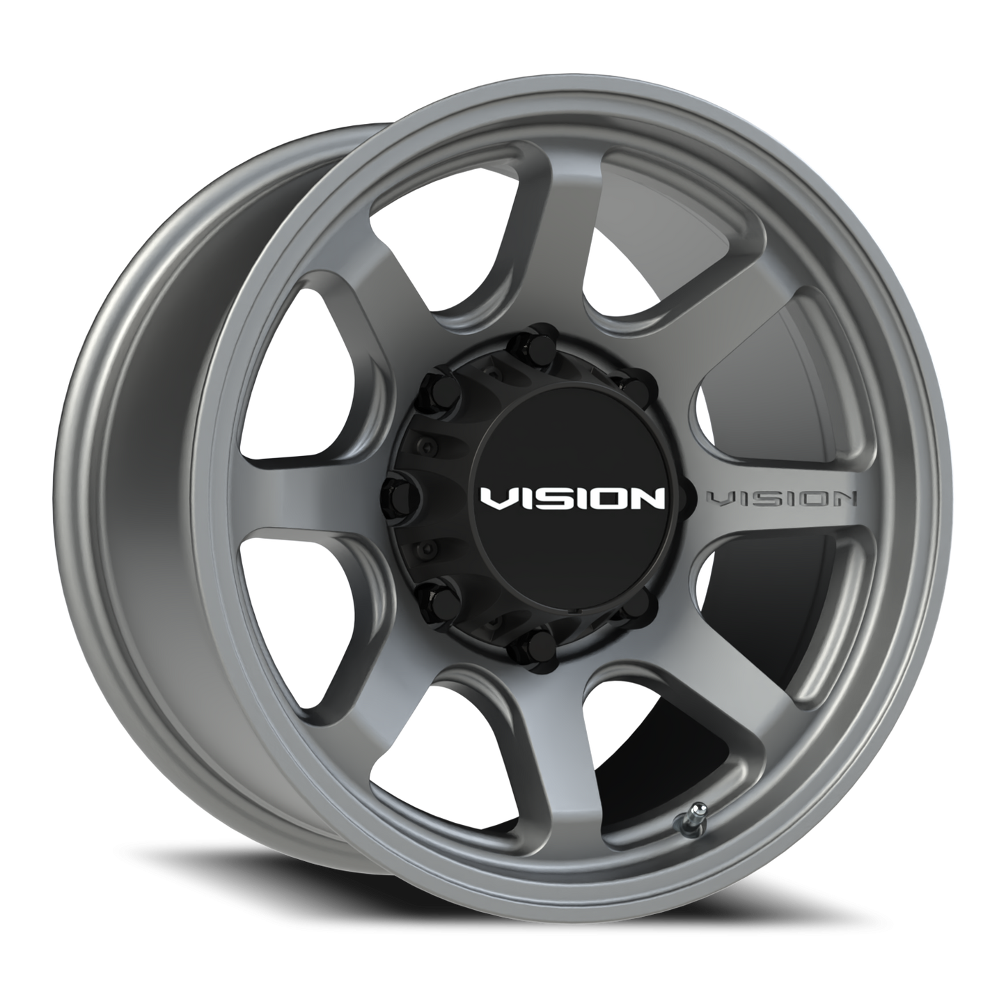 17x8.5 Vision 351 Flow Satin Grey Wheel 8x6.5 (18mm)