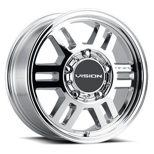 17x7.5 Vision 355 Manx 2 Overland Chrome Wheel 6x130 (45mm)
