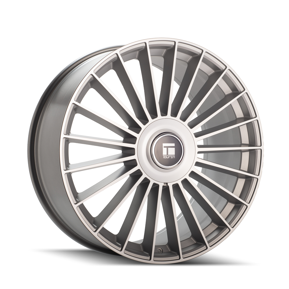 22x9 Touren 3610 TR10 Satin Silver Machined Wheel 6x135/6x5.5 (20mm)
