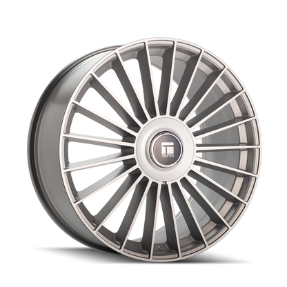 22x9 Touren 3610 TR10 Satin Silver Machined Wheel 6x135/6x5.5 (20mm)