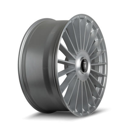 24x10 Touren 3610 TR10 Satin Silver Machined Wheel 5x4.5/5x5 (35mm)