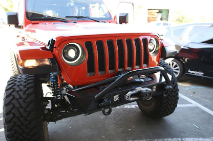 Oracle Oculus Bi-LED Projector Headlights for Jeep JL/Gladiator JT - Matte Blk - 5500K
