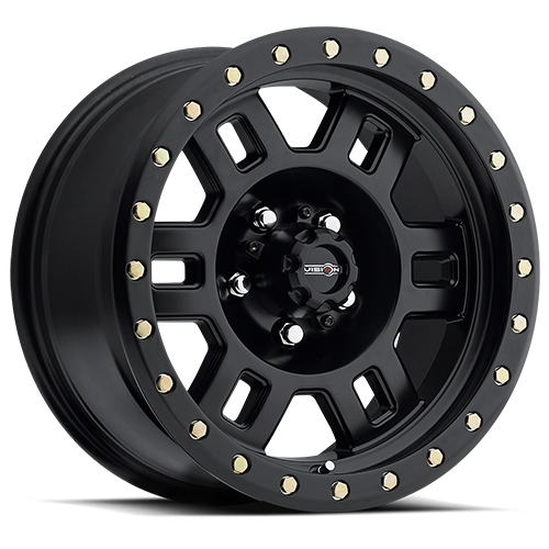 18x9 Vision Off-Road 398 Manx Matte Black Wheel 5x5.5 (18mm)