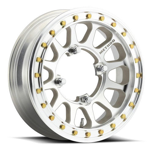 15x5 Method MR401-R UTV BEADLOCK Raw Machined Wheel 4x156 (0mm)
