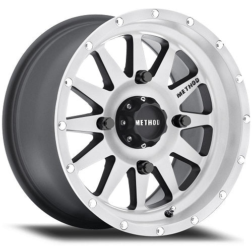 14x7 Method MR402 Standard UTV Machined/Black Wheel 4x156 (11mm)