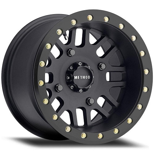 15x10 Method MR406 UTV BEADLOCK Matte Black Wheel 4x156 (-2mm)
