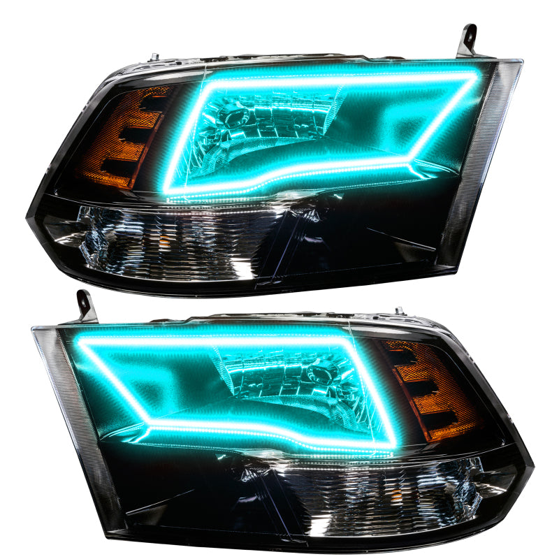 Oracle Lighting 09-18 Ram 1500 Sport Pre-Assembled w/Switchback Halo Headlights