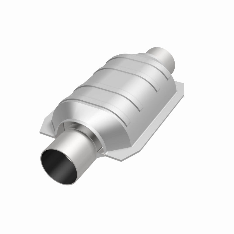 MagnaFlow Univ Cat Conv 2in Inlet/Outlet Center/Center Oval 9in Body L/6.5in Width/13in OA Length
