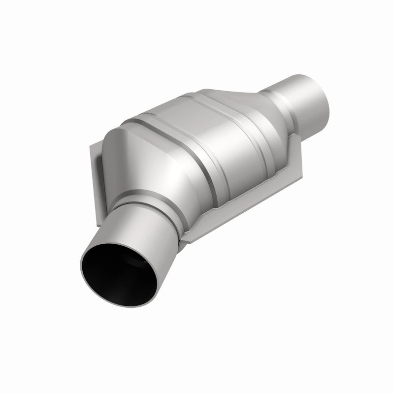 MagnaFlow Universal Catalytic Converter 2.00in Angled Inlet Front CA