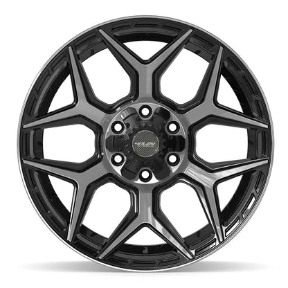20x9 4PLAY 4P06 Brushed Black Wheel 6x135/6x5.5 (0mm)