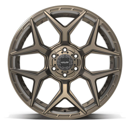 22x10 4PLAY 4P06 Bronze Wheel 6x135/6x5.5 (-18mm)