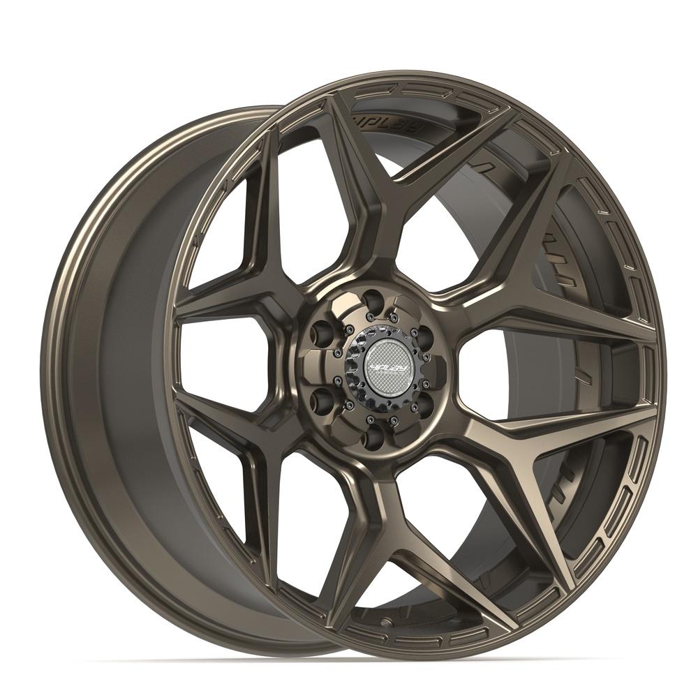 22x10 4PLAY 4P06 Bronze Wheel 6x135/6x5.5 (-18mm)