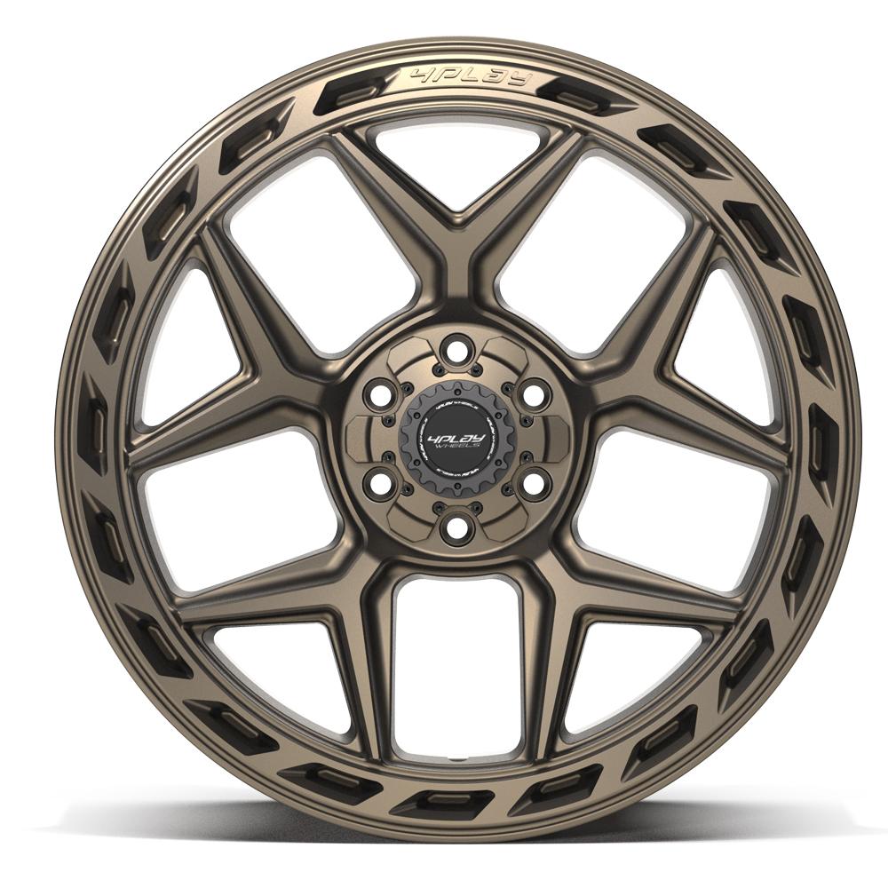 22x10 4PLAY 4P55 Bronze Wheel 6x135/6x5.5 (-18mm)