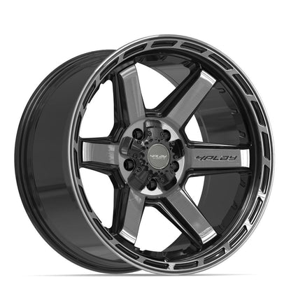 20x10 4PLAY 4P63 Gloss Black Brushed Face Wheel 5x5/5x5.5 (-18mm)