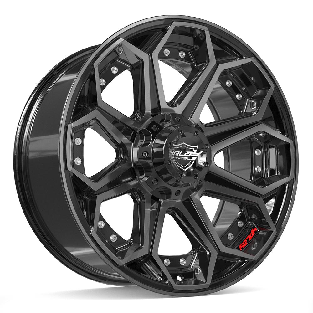20x9 4PLAY 4P80R Brushed Black Wheel 6x135/6x5.5 (0mm)