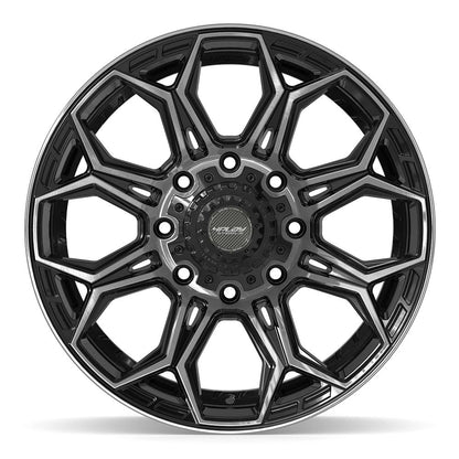 20x9 4PLAY 4P83 Brushed Black Wheel 8x170 (0mm)
