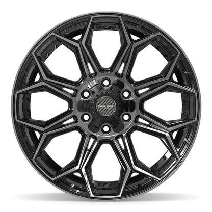 20x10 4PLAY 4P83 Gloss Black Brushed Face Wheel 6x135/6x5.5 (-18mm)