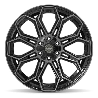 22x10 4PLAY 4P83 Gloss Black Brushed Face Wheel 6x135/6x5.5 (-18mm)