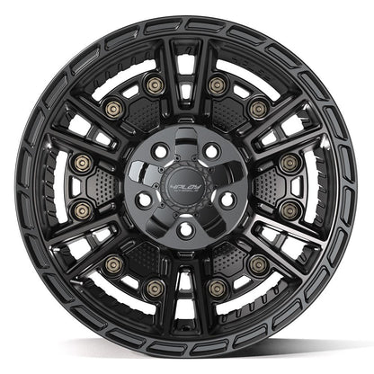 17x9 4PLAY 4PS01 Matte Black Wheel 5x5/5x5.5 (-6mm)
