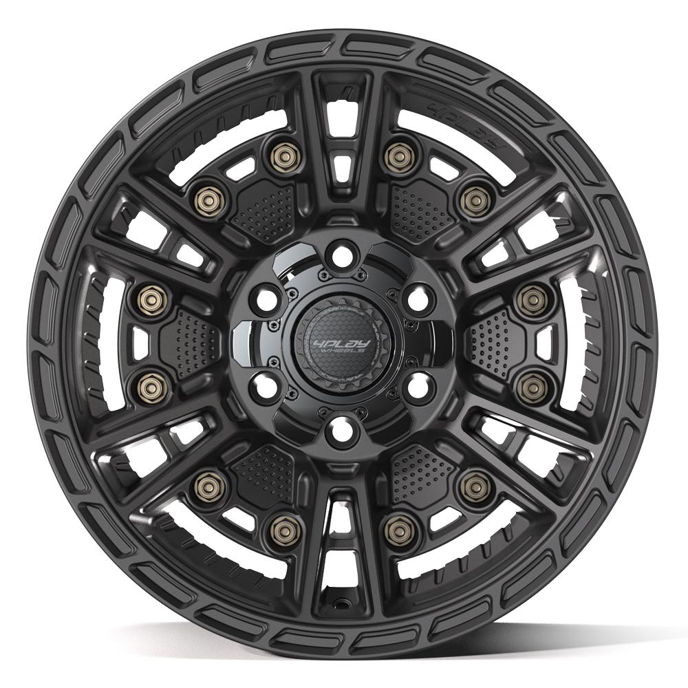 17x9 4PLAY 4PS01 Matte Black Wheel 6x135/6x5.5 (-6mm)