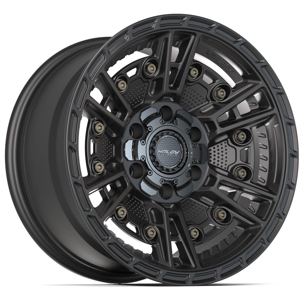 17x9 4PLAY 4PS01 Matte Black Wheel 6x135/6x5.5 (-6mm)
