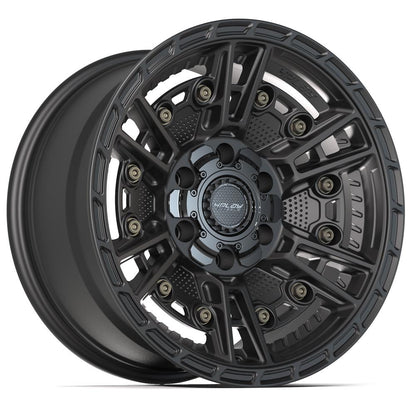 17x9 4PLAY 4PS01 Matte Black Wheel 6x135/6x5.5 (-6mm)