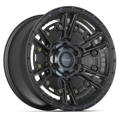 18x9 4PLAY 4PS01 Matte Black Wheel 6x135/6x5.5 (-6mm)