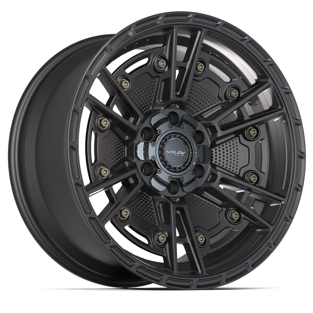20x9 4PLAY 4PS01 Matte Black Wheel 6x135/6x5.5 (-6mm)