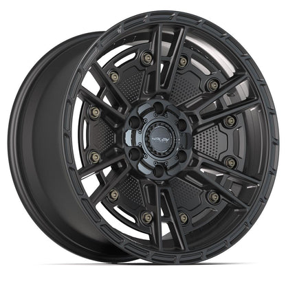 20x9 4PLAY 4PS01 Matte Black Wheel 6x135/6x5.5 (-6mm)