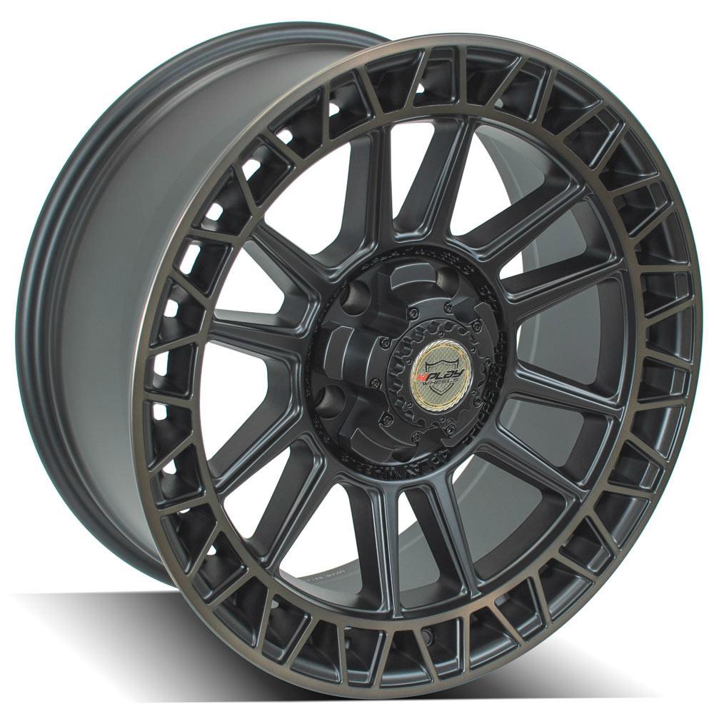 20x9 4PLAY 4PS12 Satin Machined w/ Bronze Wheel 5x150 (0mm)