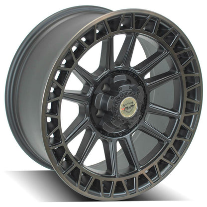 20x9 4PLAY 4PS12 Satin Machined w/ Bronze Wheel 5x5/5x5.5 (0mm)