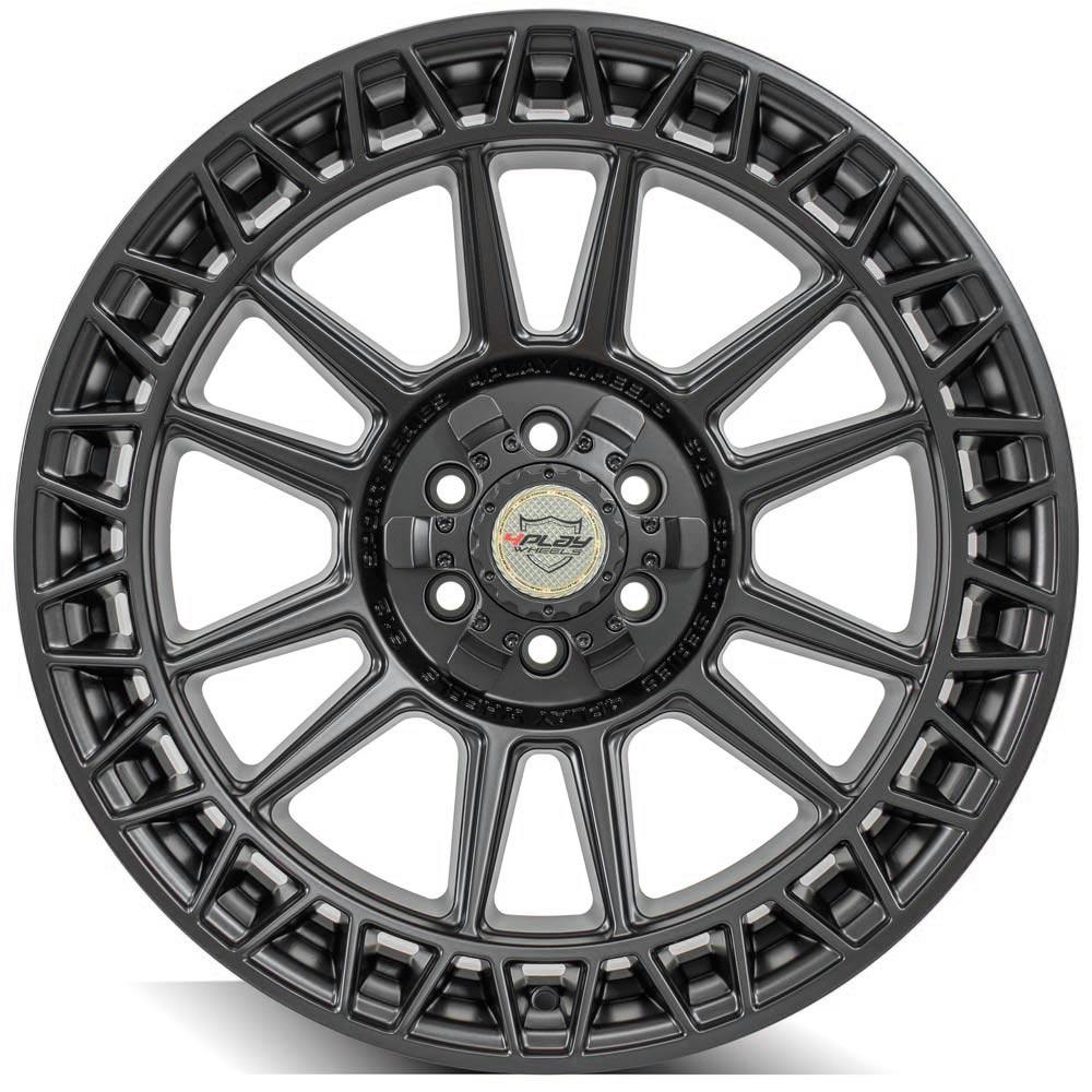 20x9 4PLAY 4PS12 Satin Black Wheel 6x120 (0mm)