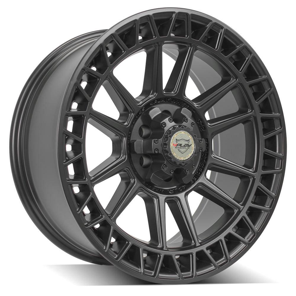 20x9 4PLAY 4PS12 Satin Black Wheel 6x120 (0mm)