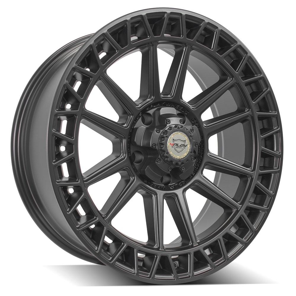 22x9 4PLAY 4PS12 Satin Black Wheel 5x5/5x5.5 (0mm)