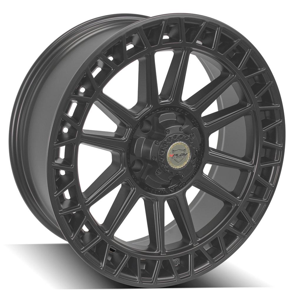 22x9 4PLAY 4PS12 Satin Black Wheel 5x5/5x5.5 (0mm)