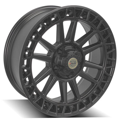 22x9 4PLAY 4PS12 Satin Black Wheel 5x5/5x5.5 (0mm)