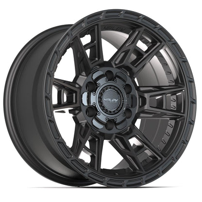 17x9 4PLAY 4PS20 Matte Black Wheel 6x135/6x5.5 (-6mm)