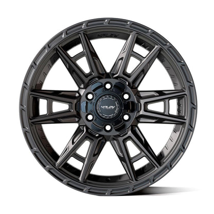 18x8 4PLAY 4PS20 Matte Black Wheel 5x112/5x4.5 (38mm)