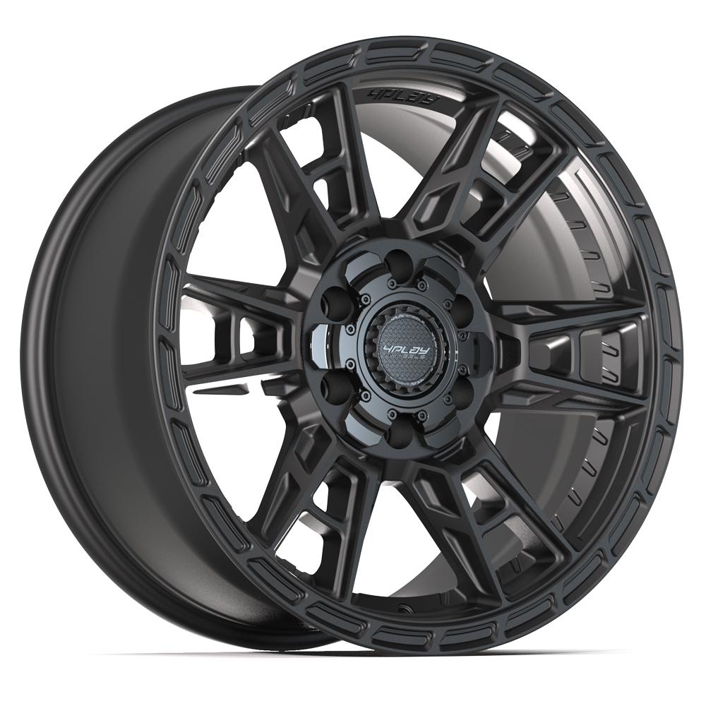 18x9 4PLAY 4PS20 Matte Black Wheel 6x135/6x5.5 (18mm)