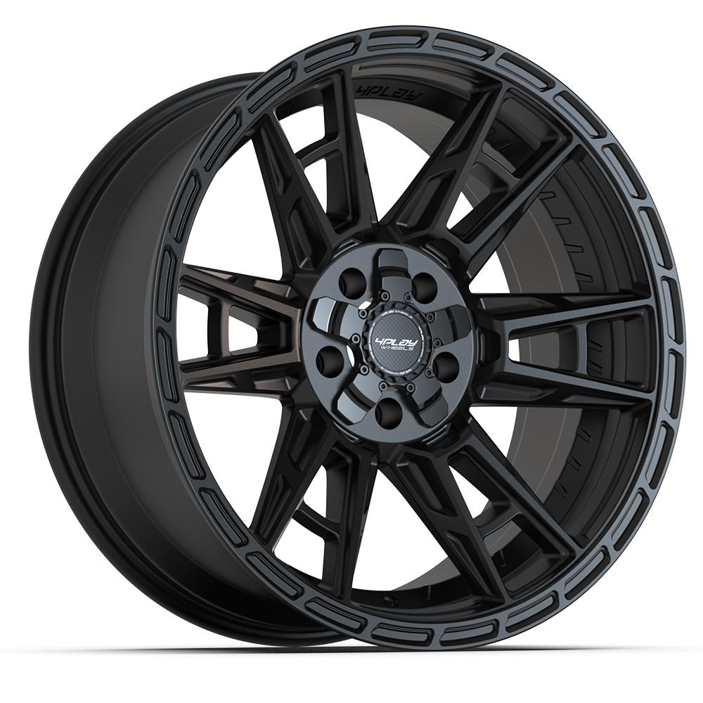 20x9 4PLAY 4PS20 Matte Black Wheel 5x5/5x5.5 (-6mm)