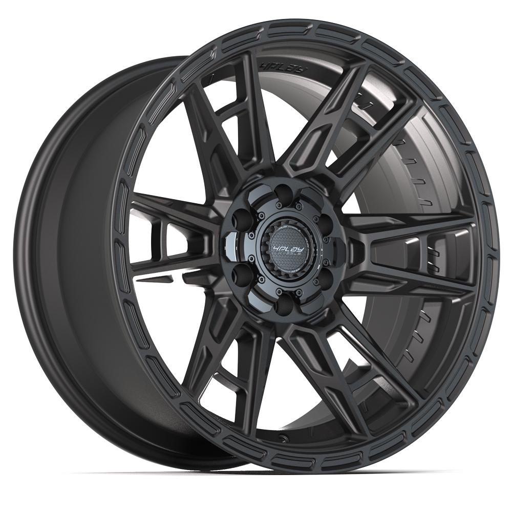 20x9 4PLAY 4PS20 Matte Black Wheel 6x135/6x5.5 (18mm)