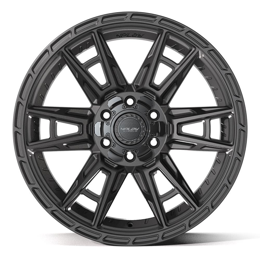 20x9 4PLAY 4PS20 Matte Black Wheel 6x135/6x5.5 (-6mm)