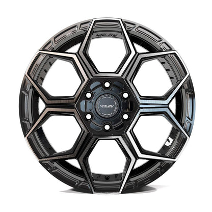 18x8 4PLAY 4PS26 Brushed Dark Charcoal Wheel 5x108/5x110 (38mm)