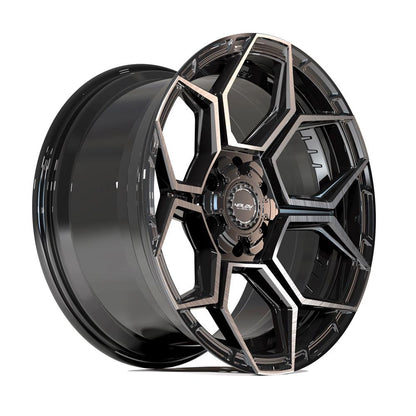 18x8 4PLAY 4PS26 Brushed Dark Charcoal Wheel 5x108/5x110 (38mm)