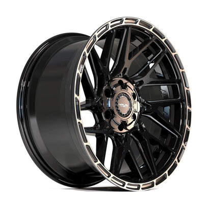 18x9 4PLAY 4PS28 Matte Black Wheel 6x135/6x5.5 (18mm)